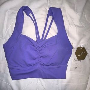 BuffBunny Collection Purple Sports Bra NWT Size XS